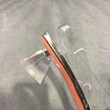 Rhinestone Pointed Toe Clear Transparent Thin Heels