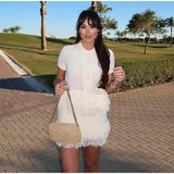 Women’s A-Line 2 piece Knit Skirt Set