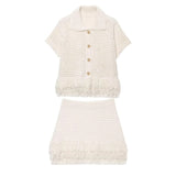 Women’s A-Line 2 piece Knit Skirt Set