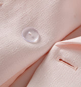 BUCKINGHAM Button Blazer - Pink