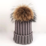 Original Light Grey Fur Pomkin Hat