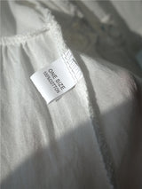 Beach Cover Up White Shirt Tunic Dress