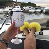 Fur Slides Slippers - Lemon Yellow