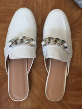 Chain Loafer Mules - 3 colors