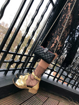 TULLE Black Nylon Sheer Socks