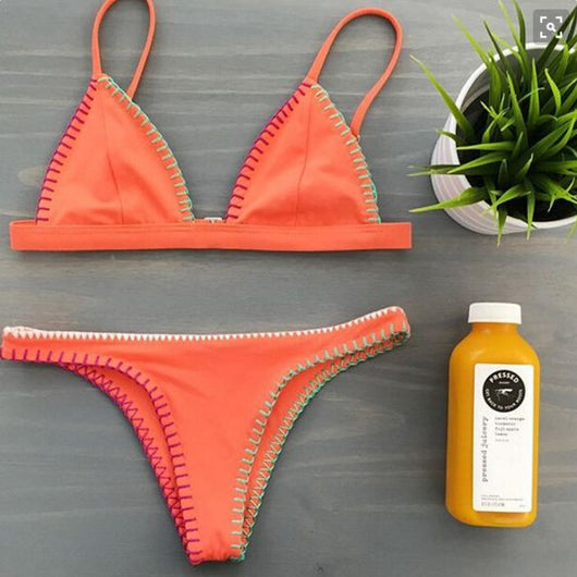 ORANGE CRUSH Two Piece Bikini