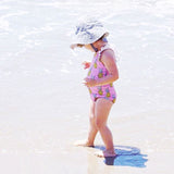 Girls Pineapple One Piece Swimsuit- Size 6mo - 4 years