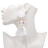 Boho Fringe Tassel Earrings - 9 colors