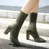 YANA Heel Sock Boots