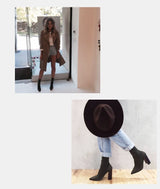 YANA Heel Sock Boots