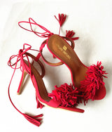 Pomkin Fringe Heels