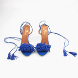 Pomkin Fringe Heels