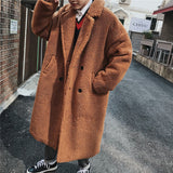 Men's Camel Teddy Coat