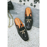 Slip On Tassel Loafer Mules - 3 Colors Women