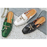 Slip On Tassel Loafer Mules - 3 Colors Women