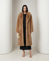 Longline Georgia Faux Fur Coat