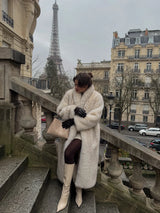 Longline Georgia Faux Fur Coat