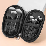 Vegan 10 Piece Travel Makeup Brush + Case Set