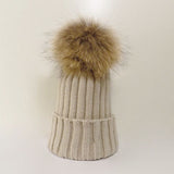 Beige Pomkin Hat & Scarf Set