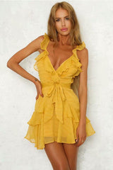 GISELE Ruffle Dress