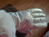 Furry Nylon Texting Driving Gloves