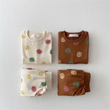 Happy Smiley Sweatshirt & Jogger Pants- Set