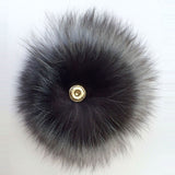 Silver Fox Pom Pom