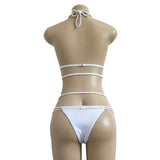 Melva String Bikini Swimsuit - White