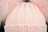 Mini Pink Double Pomkin Hat