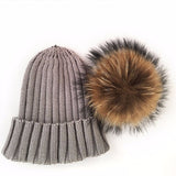 Original Light Grey Fur Pomkin Hat