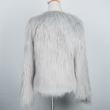 Bridget Faux Fur Jacket - Grey