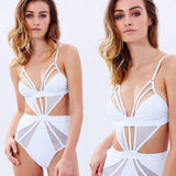 EMALIE One Piece Bandage Bikini - 3 Colors