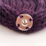 Purple Fur Pomkin Hat