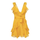 GISELE Ruffle Dress