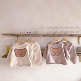 Teddy Bear Sweatshirt and Jogger Pants - Set