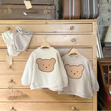 Teddy Bear Sweatshirt and Jogger Pants - Set