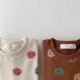 Happy Smiley Sweatshirt & Jogger Pants- Set