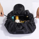 Lazy Professional Drawstring Travel Makeup Bag Women