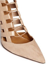 JULES Beige Suede Leather Pumps