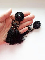 Boho Fringe Tassel Earrings - 9 colors