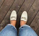Chain Loafer Mules - 3 colors