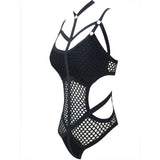 Dominique Mesh One Piece Swimsuit Bikini
