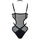 Dominique Mesh One Piece Swimsuit Bikini