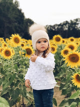 Cashmere Single Pom Tassel Hat