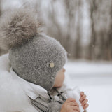 Cashmere Single Pom Tassel Hat