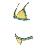Olga Two Piece Crochet Bodysuit Bikini