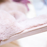 Plush Faux Fur Home Slippers