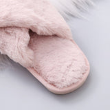 Plush Faux Fur Home Slippers