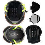 Unisex Ski Helmet with Goggles