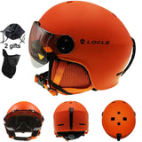 Unisex Ski Helmet with Goggles